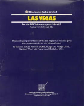 Las Vegas (1983)(R.H.)[h TSTH] box cover back